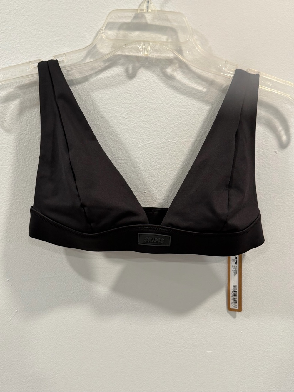 SKIMS Recycled Swim Plunge Bikini Top